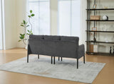 GOMYWAY Oversized Loveseat, Modern & Plush Double-seater Sofa, Corduroy Upholstered Couch, Cozy W2678P422322