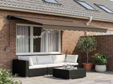 Manual Retractable Awning Taupe 3 x 2 m Polyester and Aluminium 3425651