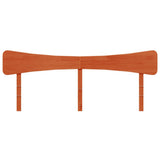 Headboard Wax Brown 180 cm Solid Wood Pine 844768
