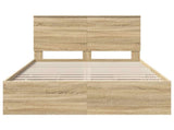 Bed Frame Sonoma Oak Engineer Wood 3409477