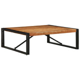 ZNTS Coffee Table 100x100x35 cm Solid Wood Acacia 4016669