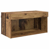 TV Wall Units with LED 6 pcs Old Wood Engineered Wood 3402962