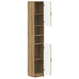 Bathroom Cabinet with Open Shelf UTRECHT Artisan Oak 897704