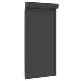 ZNTS Roller Shutter Aluminium 100x210 cm Anthracite 144981