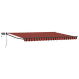 Manual Retractable Awning with LEDs 4 x 3 m 3419459