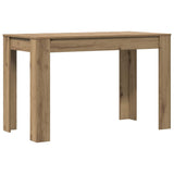 Dining Table Artisan Oak 120x60x76 cm Engineered Wood 855841