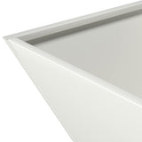 Garden Planter 5 pcs White 35 x 35 x 15 cm Cold-rolled Steel 873799