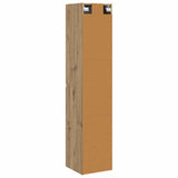 Wall-mounted Bathroom Cabinet Artisan Oak 33 x 34.5 x 160 cm 890521