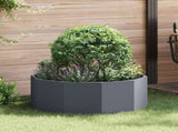Planter Anthracite 90 x 90 x 35 cm Steel 883733