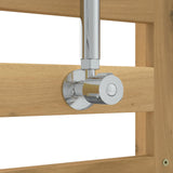 Outdoor Shower 225 cm Solid Acacia Wood and Stainless Steel 903109