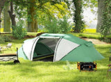 4-6 Man UV Protection Camping Tent - Green and White T3398P348680