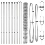 Ground Fix Welded Wire Fence 25 x 1.5 m 3351355