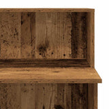 Reception Desk Old Wood 100x50x103.5 cm Engineered Wood 859031