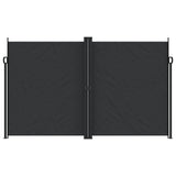 Retractable Side Awning Black 200x1000 cm 4004759