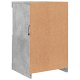 Side Cabinets with LED Lights 2 pcs Concrete Grey Engineered Wood 836637