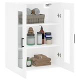 Wall Mounted Cabinet White 69.5x34x90 cm 828484