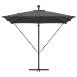 Umbrella Anthracite 249 x 249 x 250 cm Polyester and Aluminium 42003401