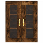 Highboard Smoked Oak 69.5x34x180 cm Engineered Wood 3198454