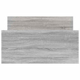 Bed Frame without Mattress Grey Sonoma 90x190 cm Single Engineered Wood 835944