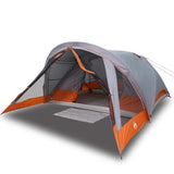 Family Tent Cabin 6-Person Grey Waterproof 94748