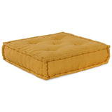 Modular Sofa 2 pcs Yellow 140 x 70 x 36 cm Fabric 3315085