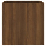 Planter Box Brown Oak 40x40x40 cm Engineered Wood 820501