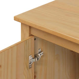 Sideboard HILL Honey Brown 154 x 40 x 80 cm Solid Pine Wood 42025035