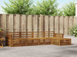 Outdoor Sofa Set 5 pcs Natural 3374639