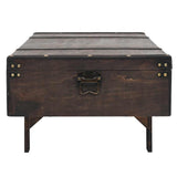Coffee Table Plywood Vintage Style 120x55x35 cm 245802