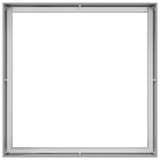 Planter 100x100x40 cm Galvanised Steel 860820