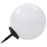 Outdoor Solar Lamps 2 pcs LED Spherical 50 cm RGB 277129