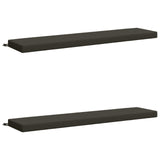 2-Piece Bench Cushions SOEST 2 pcs 100% Polyester Anthracite 950085