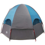 Family Tent with Rainfly Water-resistant 14-Person Blue 42042243