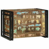 Storage Box Brown and Black 60 x 40 x 41 cm Reclaimed Wood 4016752