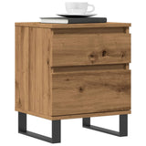 Bedside Cabinet Artisan Oak 40x35x50 cm Engineered Wood 857438
