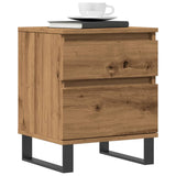 ZNTS Bedside Cabinet Artisan Oak 40x35x50 cm Engineered Wood 857438