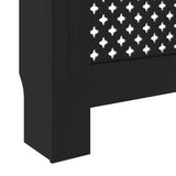 MDF Radiator Cover Black 78 cm 325568