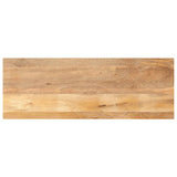Table Top 140x50x2.5 cm Rectangular Solid Wood Mango 371464
