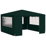 Professional Party Tent with Side Walls 4x4 m Green 90 g/m 48536
