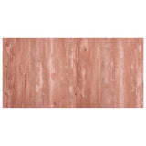 Self-adhesive Flooring Planks 55 pcs PVC 5.11 m Red 324671