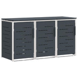 Wheelie Bin Storage Anthracite 207 x 77.5 x 112.5 cm 3422241