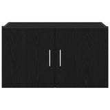 Wall Cabinet Black oak 70 x 42.5 x 40 cm Engineered Wood 869152