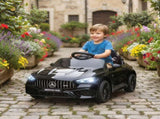 Licensed Mercedes AMG Kids Electric Car, 12V Ride On Car with Dual Motors, Remote Control for 3-6 T3398P422447