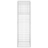Gabion Basket Post 50x50x180 cm Iron 151272