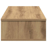 Wall Shelf with Drawers Artisian Oak 80x31x17 cm Engineered Wood 859958