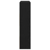 Book Cabinet/Room Divider Black Oak 105x24x102 cm 862422