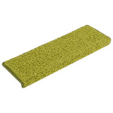 Stair Mats 30 pcs 65x21x4 cm Green Rectangular Edge 3365836