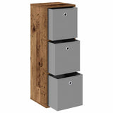 Sideboard with Drawer Old Wood 35 x 32 x 99.5 cm 8000570