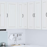 Wall Corner Cabinet PORTO White 57 x 57 x 100 cm 885515