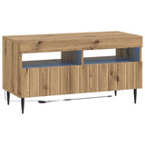 LED TV Cabinet Artisan Oak Engineered Wood 896564